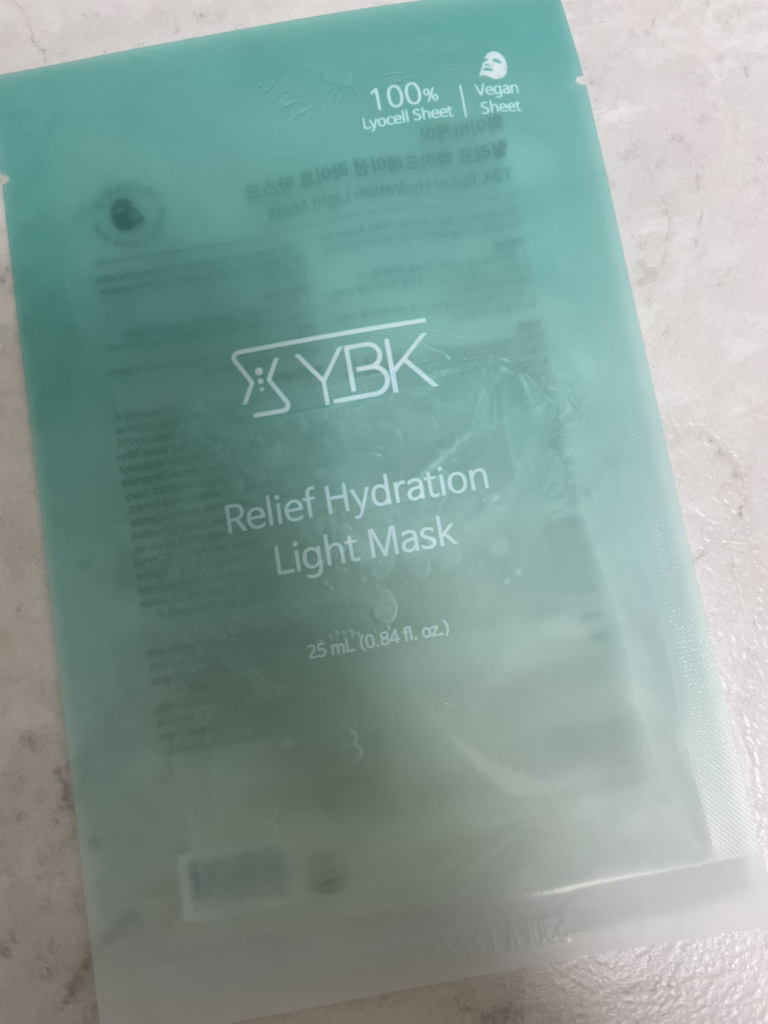YBK 舒缓保湿光感面膜 common.review image