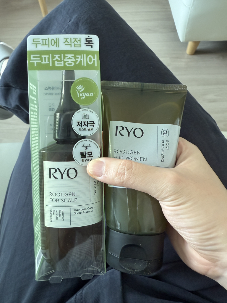 RootGen 脱发专家头皮护理精华素的真实用户使用照片