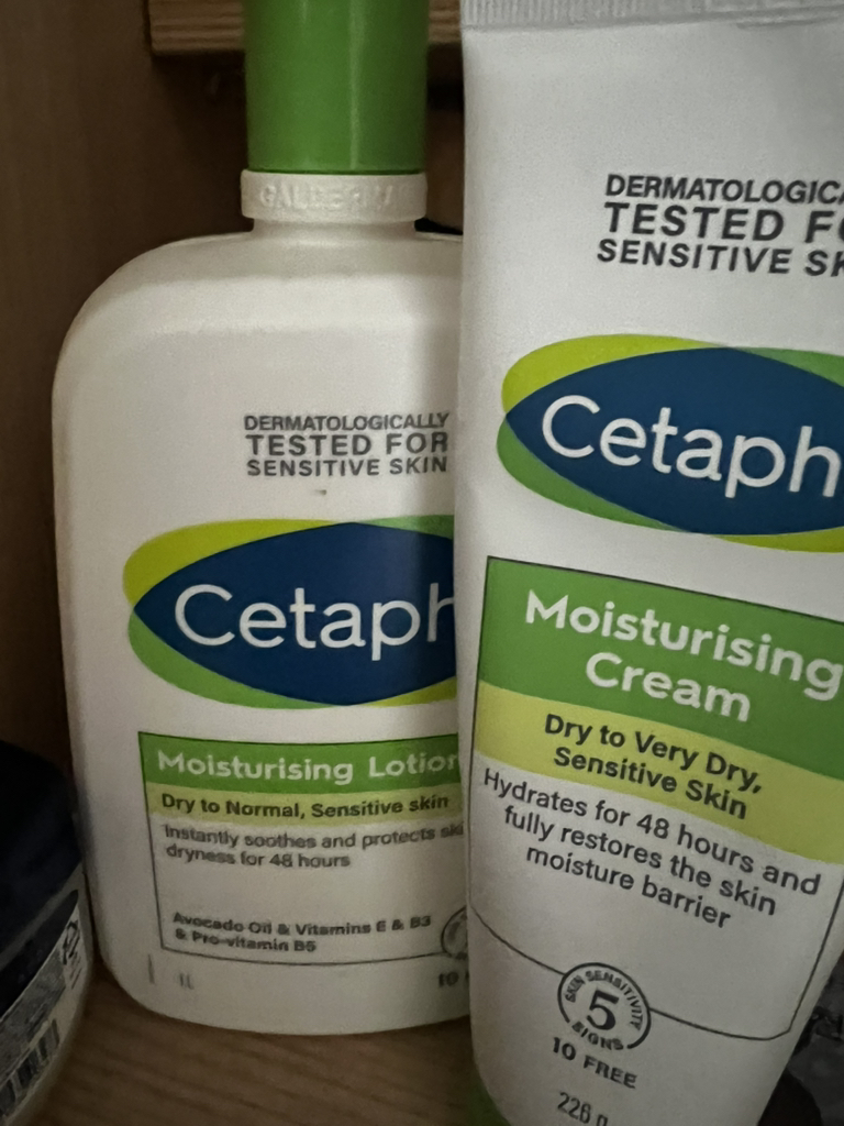 保湿乳液的真实用户使用照片