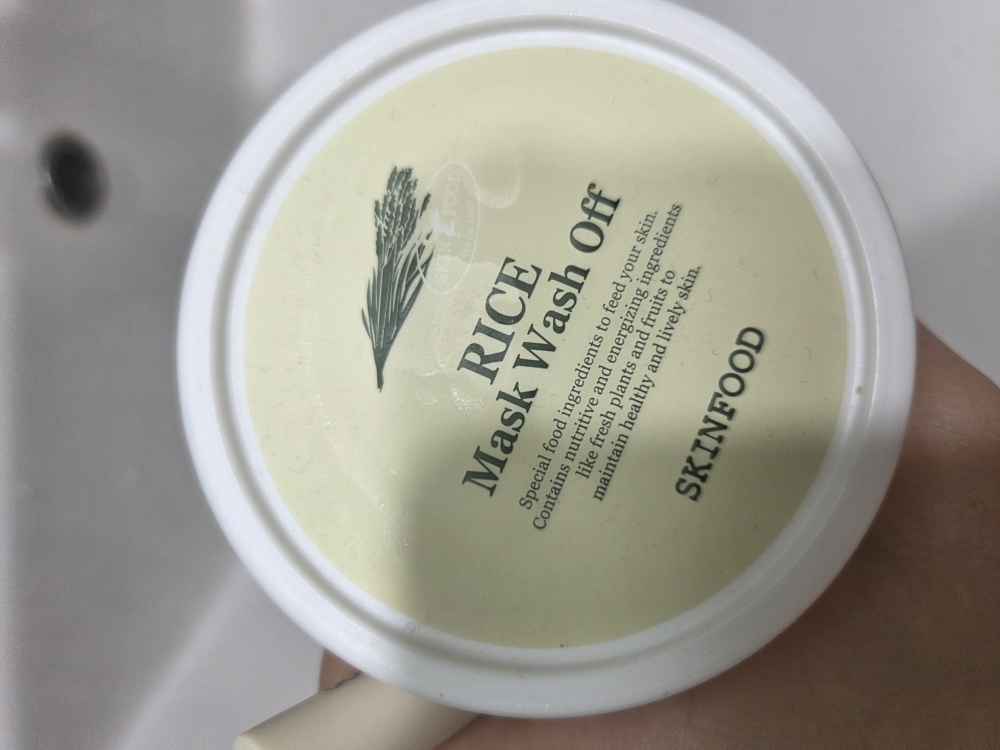 스킨푸드 (SKINFOOD) 마스크 워시오프 [라이스] review image