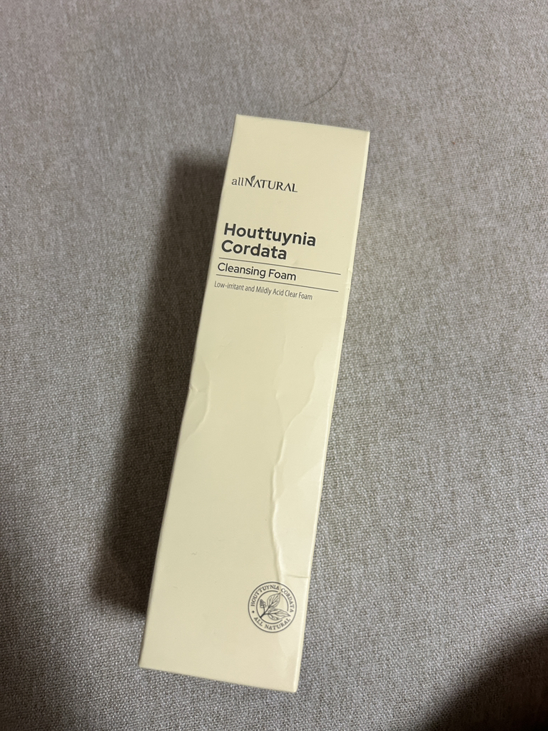 다자연 (allNATURAL) 어성초 약산성 클렌징폼 review image