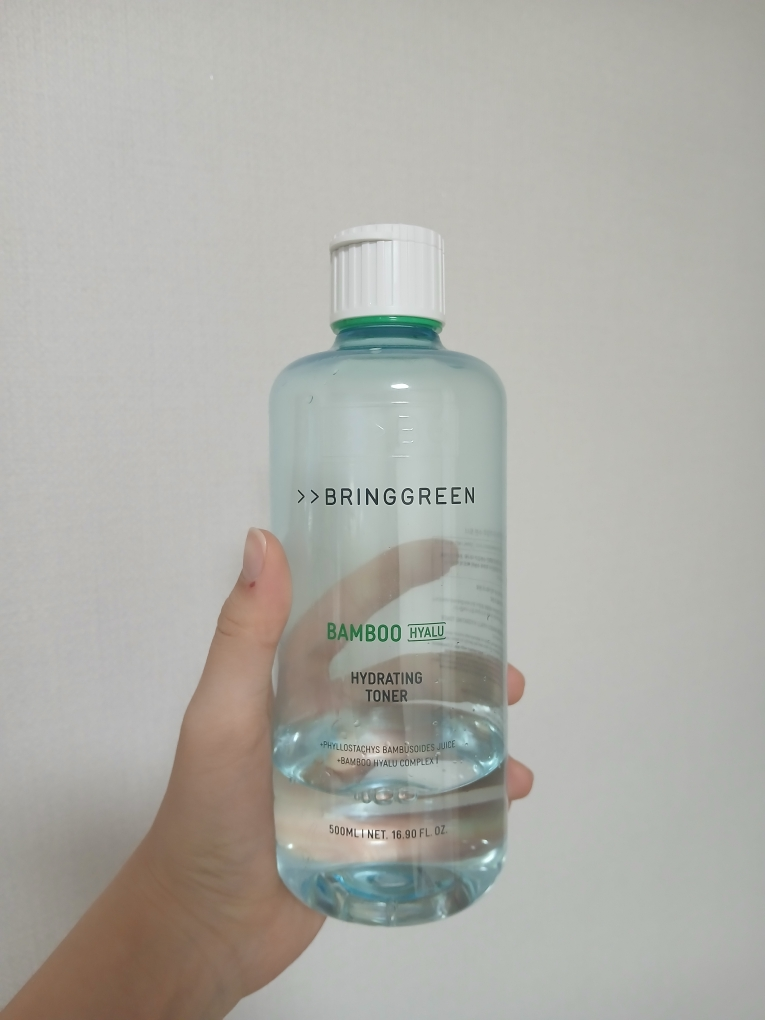 브링그린 (BRINGGREEN) 대나무 히알루 수분 토너 review image