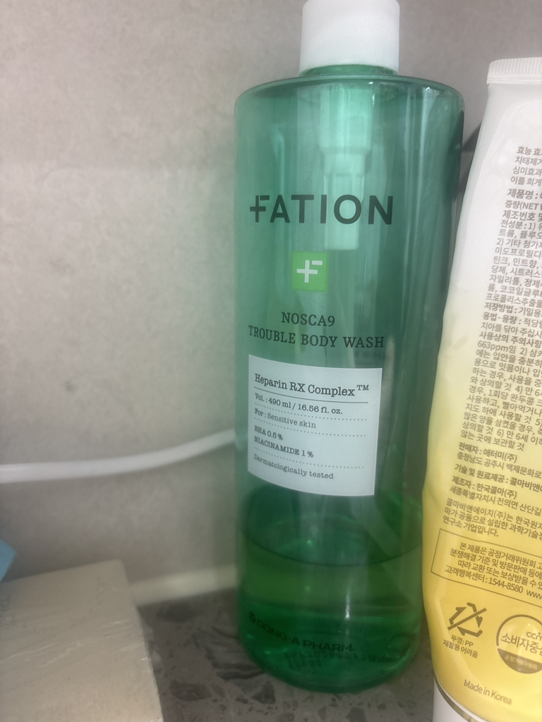 파티온 (FATION) 노스카나인 트러블 바디 워시 review image