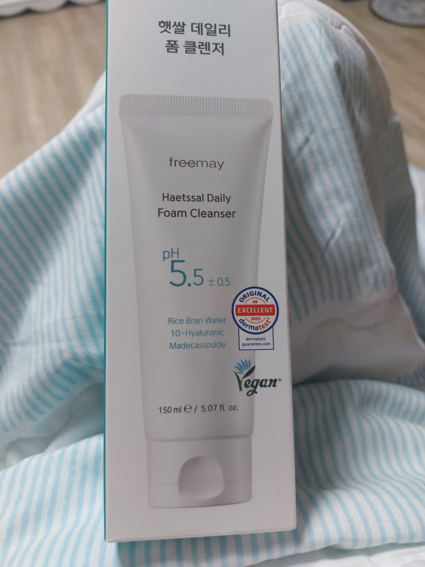 프리메이 (freemay) 햇쌀 데일리 폼 클렌저 review image