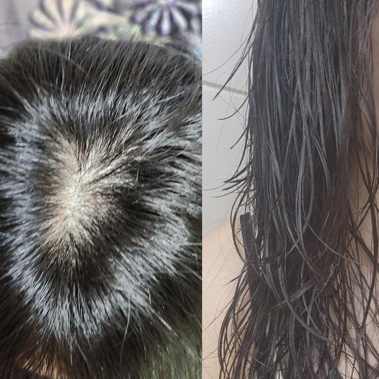 高级香水修复洗发水的真实用户使用照片