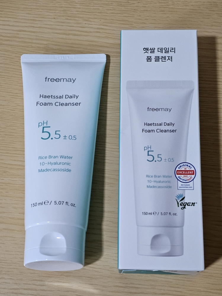 프리메이 (freemay) 햇쌀 데일리 폼 클렌저 review image