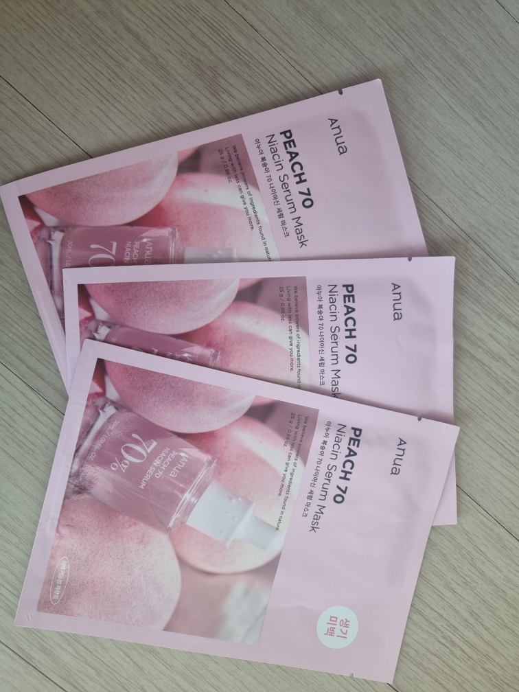 아누아 (Anua) 복숭아 나이아신아마이드 세럼 마스크 review image