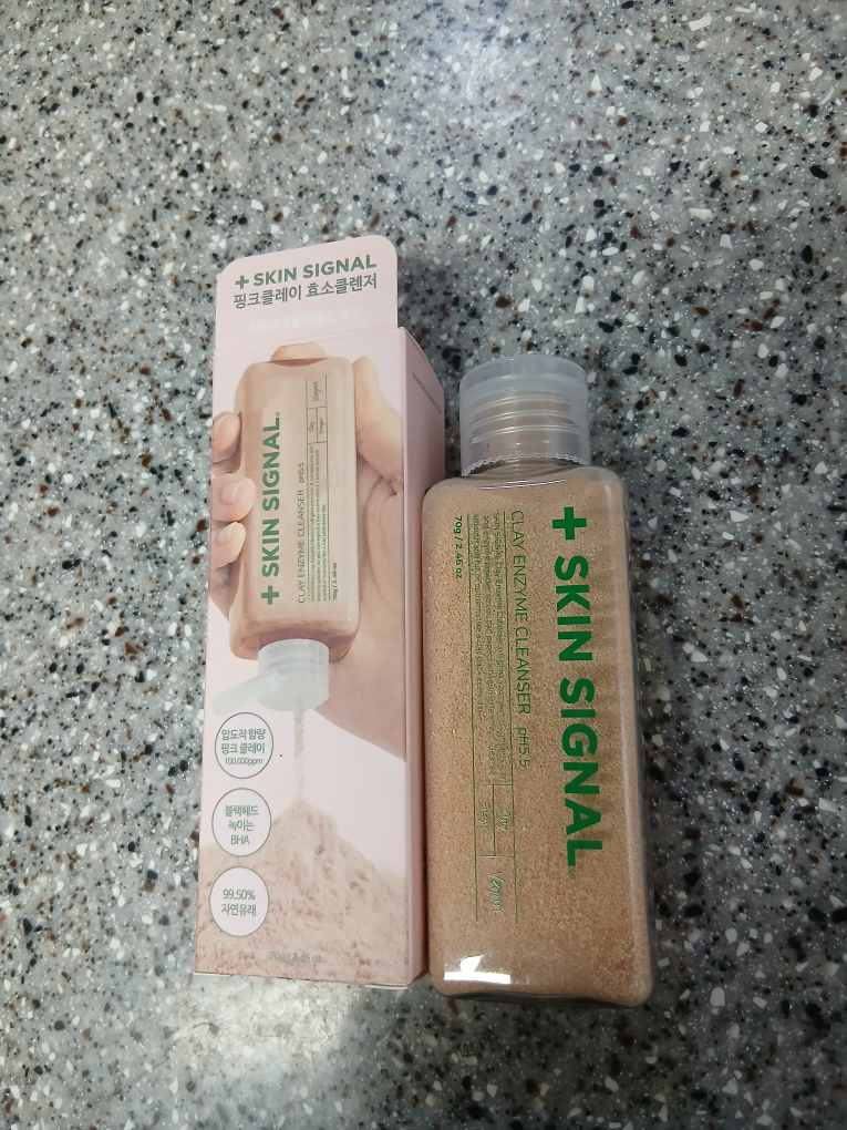 스킨시그널 (SKINSIGNAL) 클레이 효소 클렌저 [핑크] review image