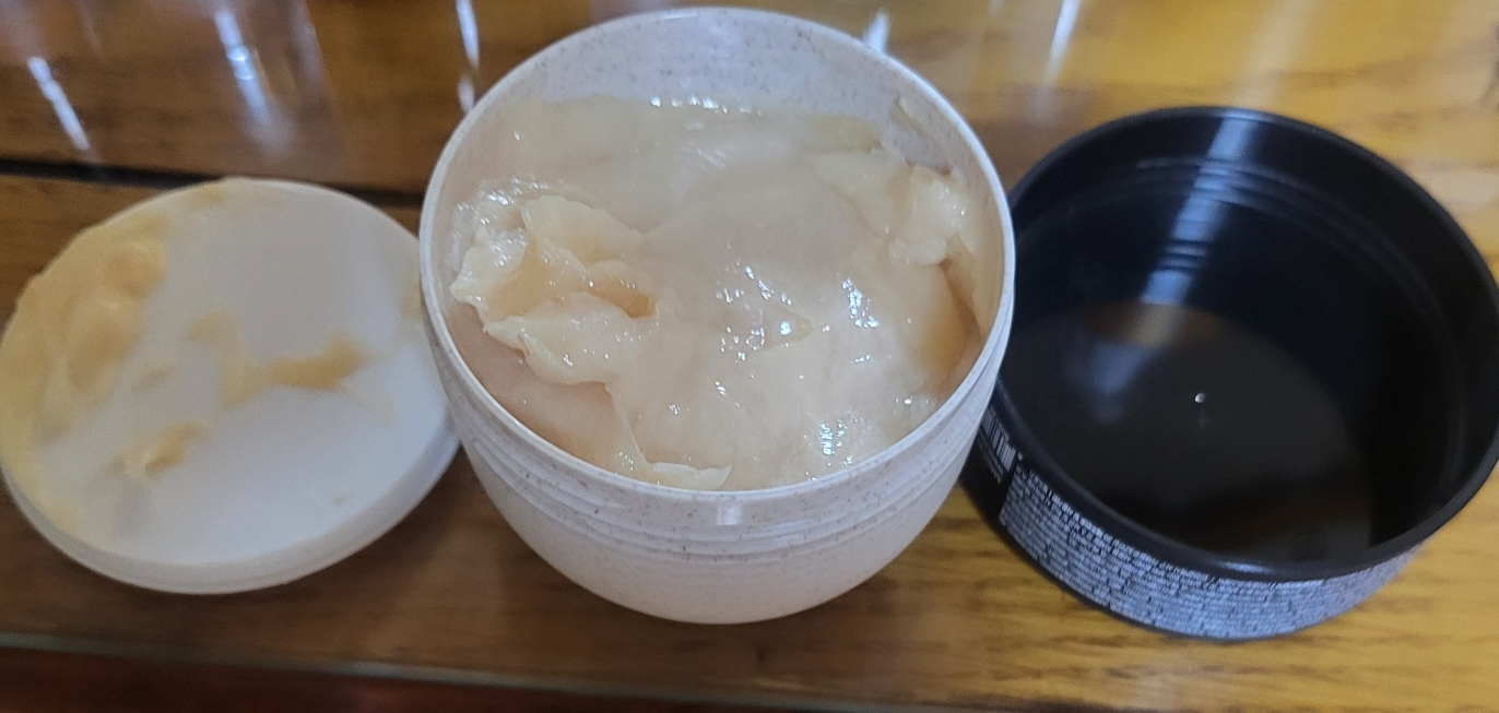 蛋白冲击 LPT 发膜的真实用户使用照片