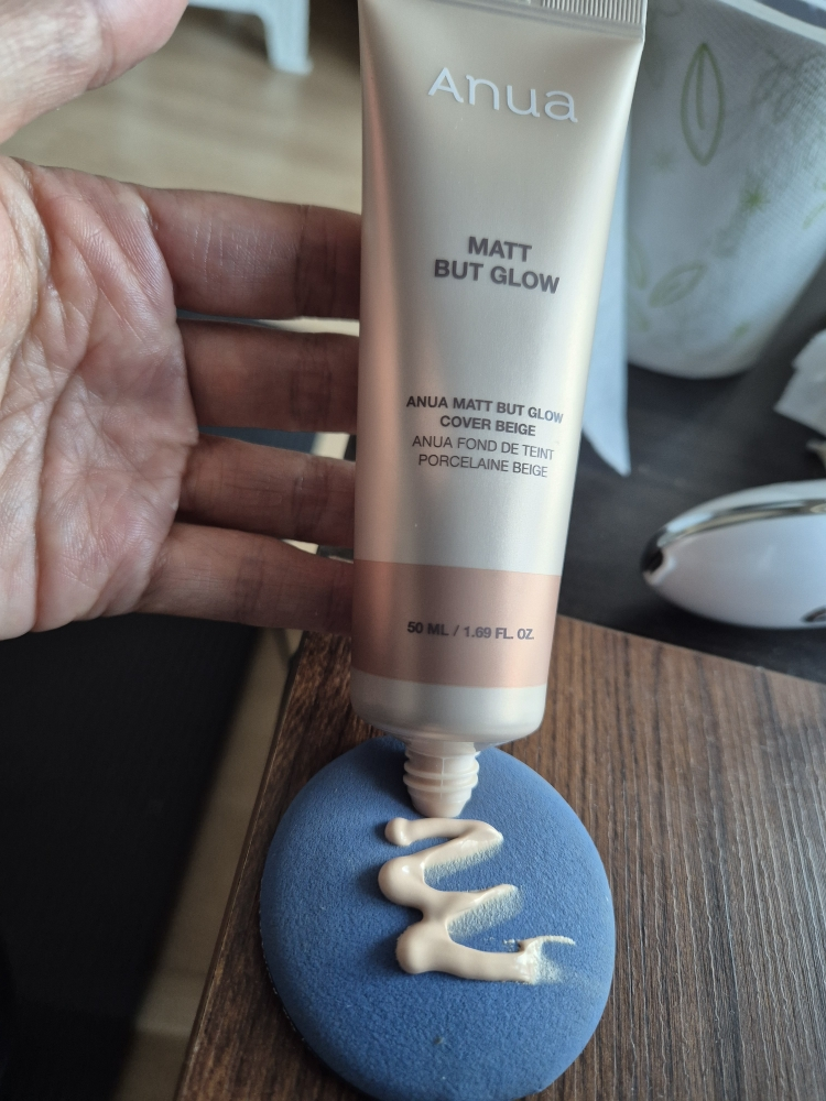 아누아 (Anua) 매트 벗 글로우 커버베이지 [SPF50+/PA++++] review image
