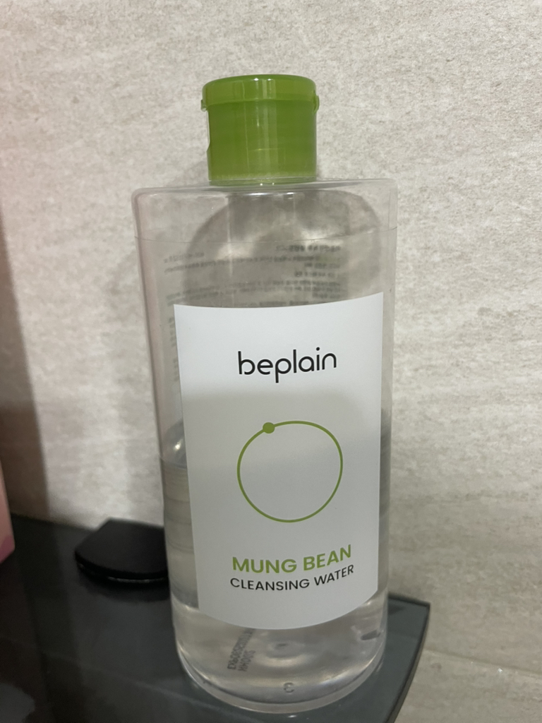 绿豆洁面水的真实用户使用照片