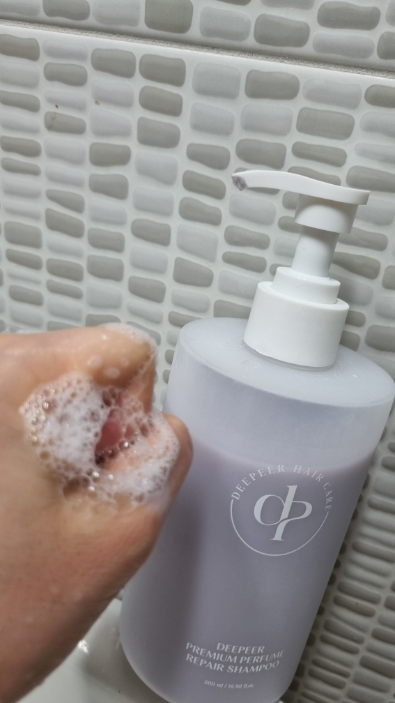 高级香水修复洗发水的真实用户使用照片