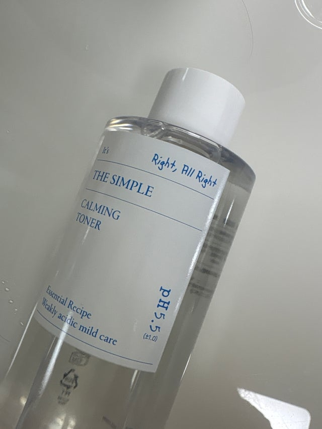 싸이닉 (SCINIC) 더 심플 카밍 토너 review image