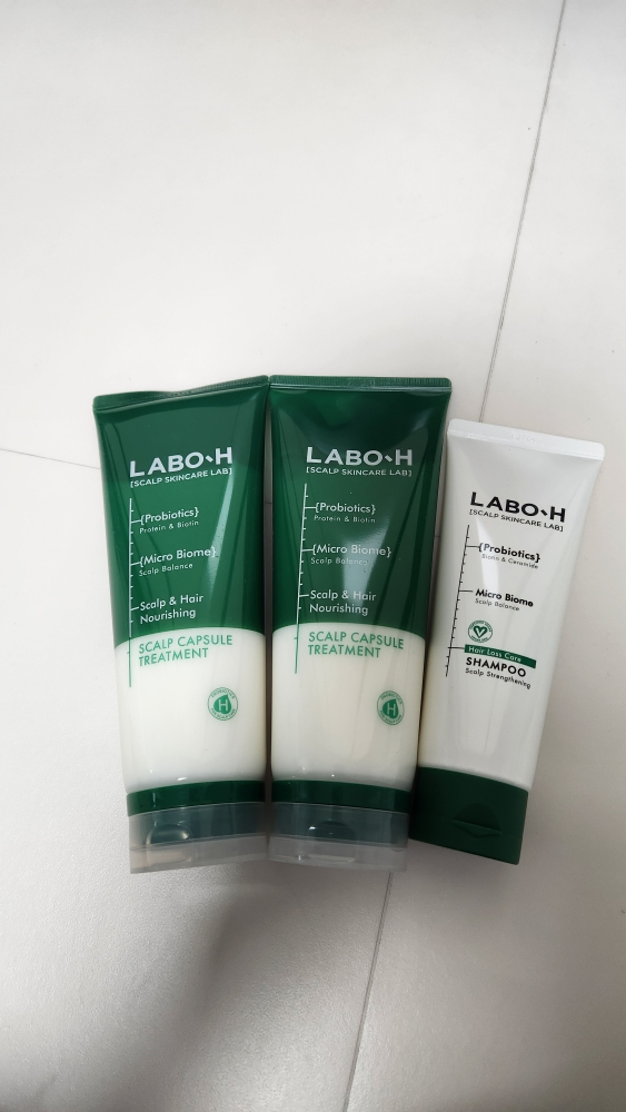 脱发胶囊治疗的真实用户使用照片