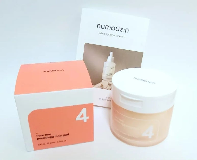 넘버즈인 (numbuzin) 4번 모공제로 깐달걀 토너패드 review image