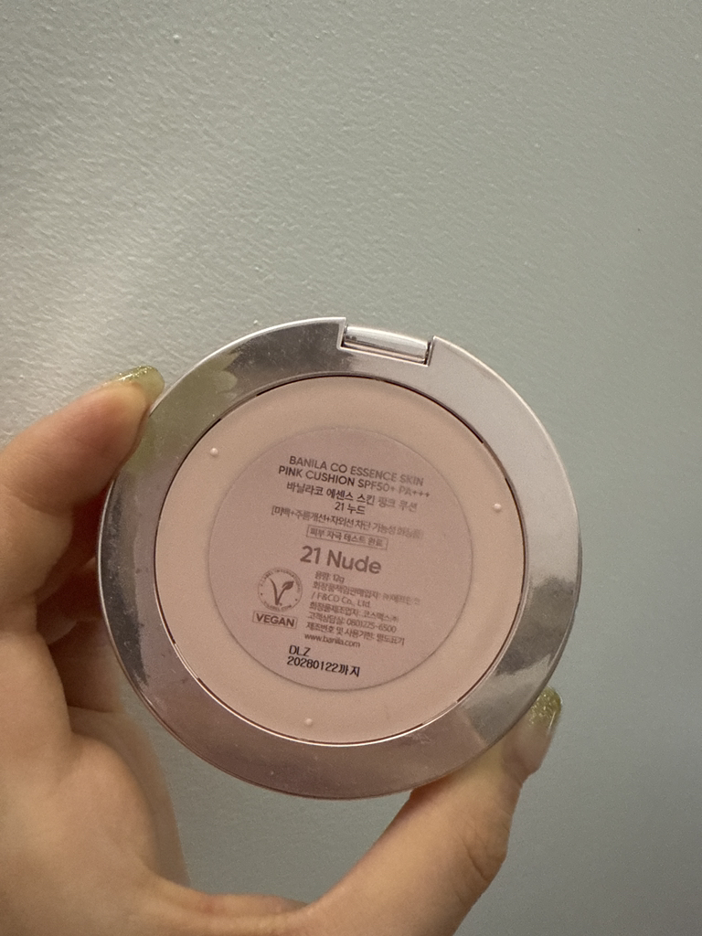 바닐라코 (banilaco) 에센스 스킨 핑크 쿠션 [SPF50+/PA+++] [21 누드] review image