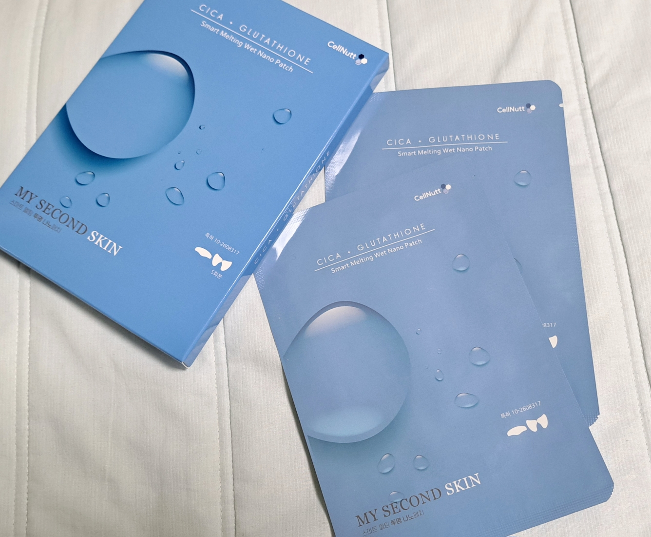 MySecondSkin CICA+谷胱甘肽的真实用户使用照片