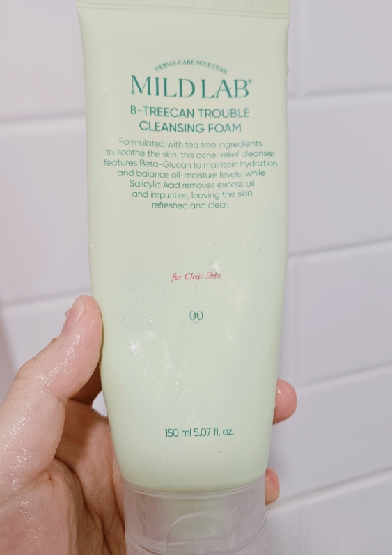 마일드랩 (mildlab) 베타트리칸 클렌징폼 review image