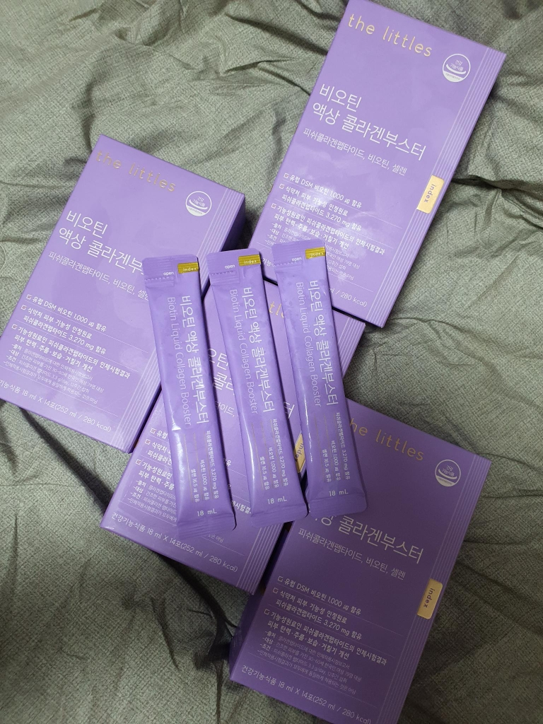 生物素液体胶原蛋白促进剂的真实用户使用照片