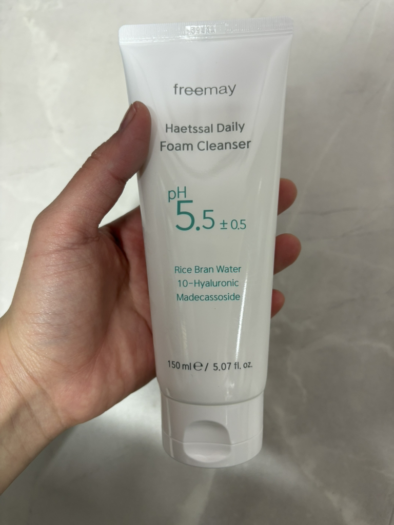 프리메이 (freemay) 햇쌀 데일리 폼 클렌저 review image