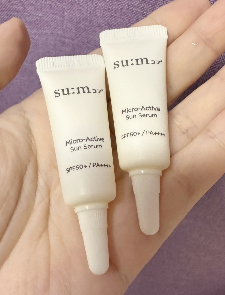 숨37도 (SUM37) 마이크로액티브 선세럼 [SPF50+/PA++++] review image