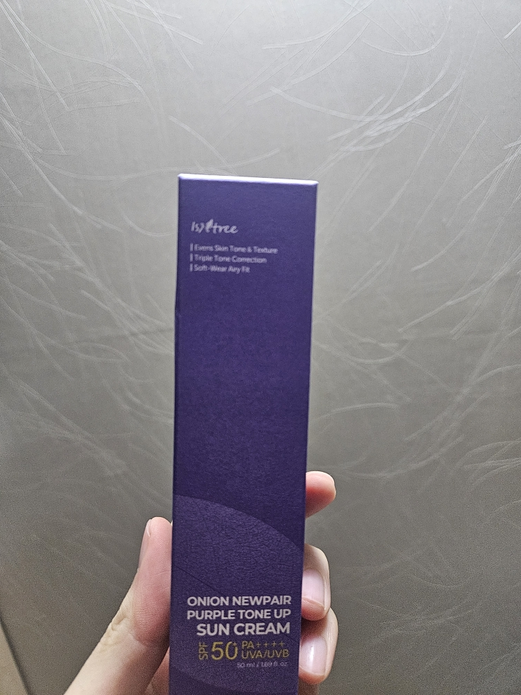 IsNtree 洋葱新公平紫色美白防晒霜 [SPF50+/PA++++] common.review image
