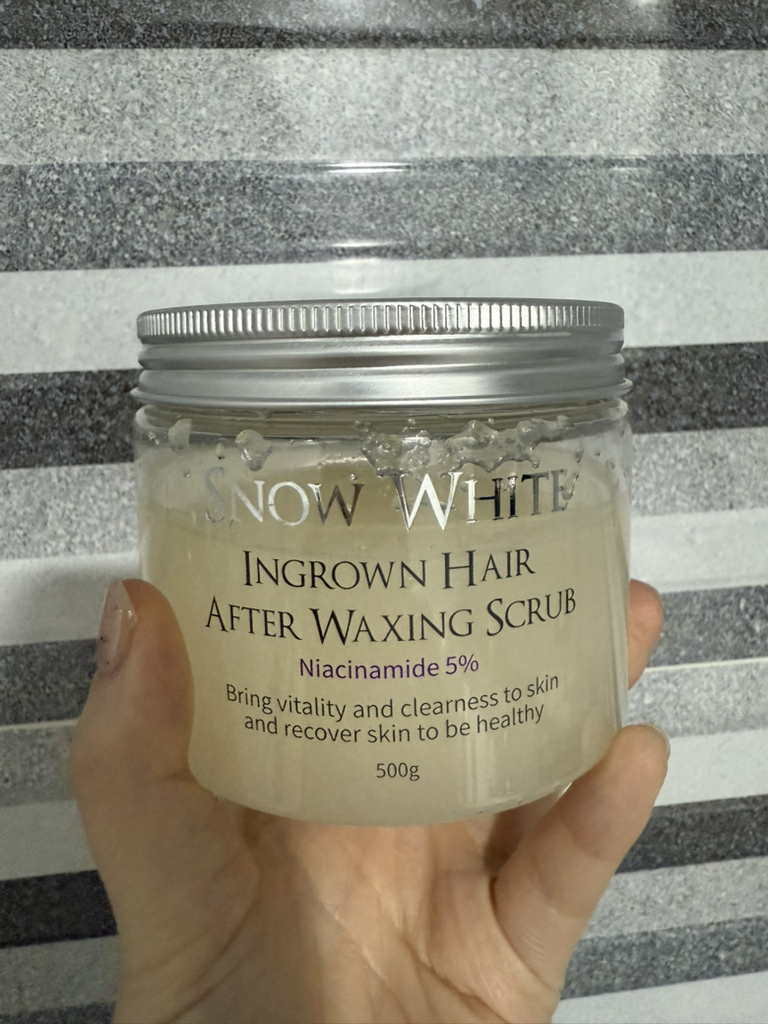 뷰티레시피 (BeautyRecipe) 스노우화이트 인그로운헤어 에프터 왁싱 스크럽 review image