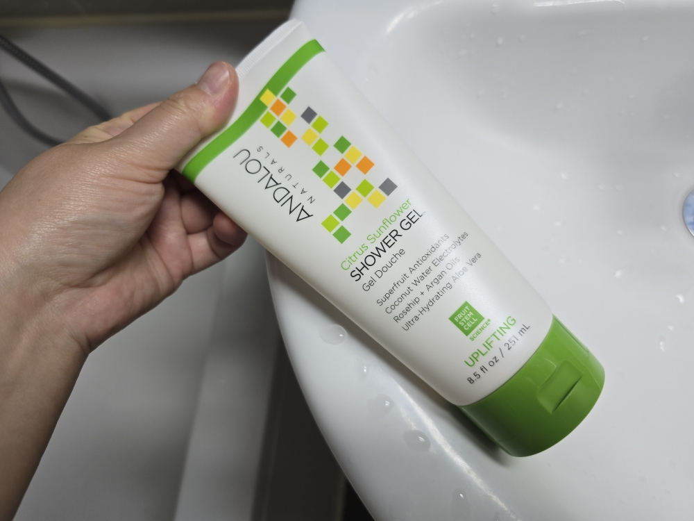 안달로우내추럴스 (Andalounaturals) 샤워젤 [시트러스썬플라워업리프팅] review image