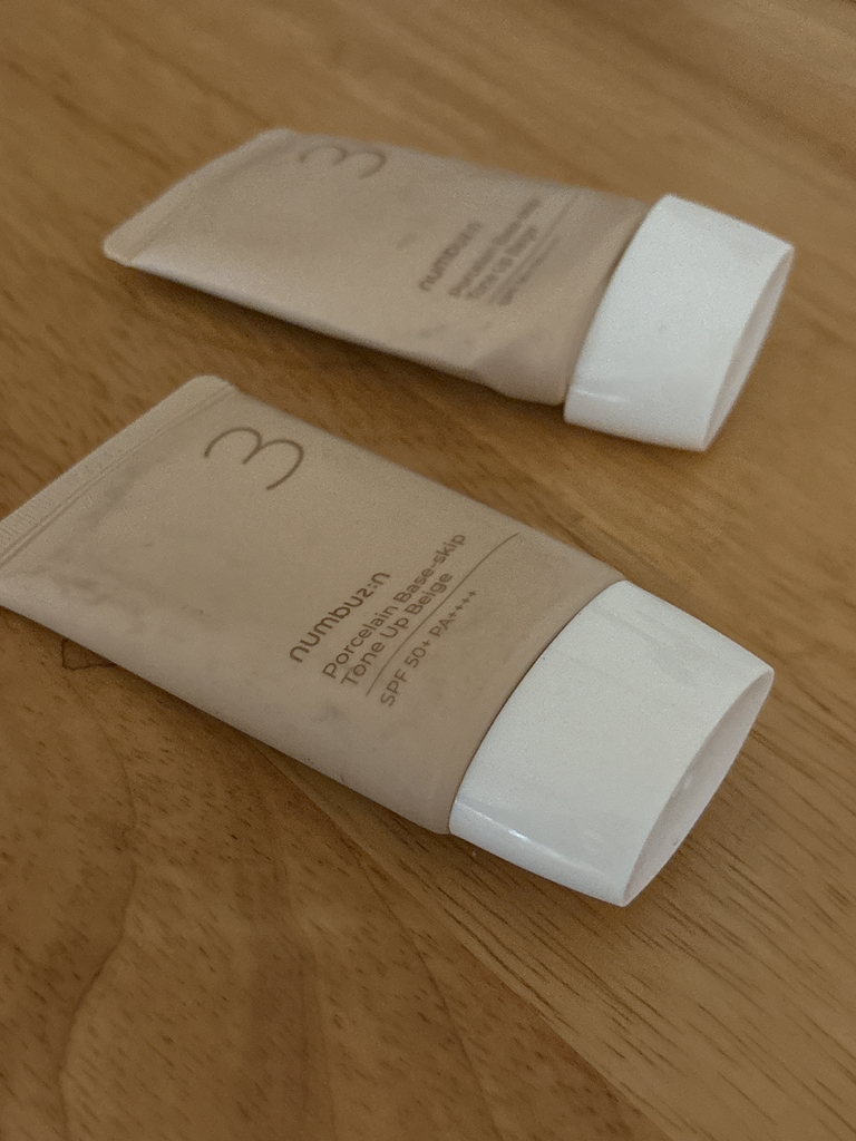 潤碧之茵 3 号 Porcelain Grain Padeskip Tone Up Beige [SPF50+/PA++++] common.review image