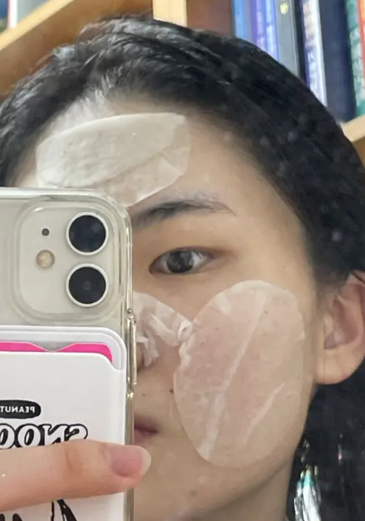 马铃薯麦地卡索苷舒缓护垫的真实用户使用照片