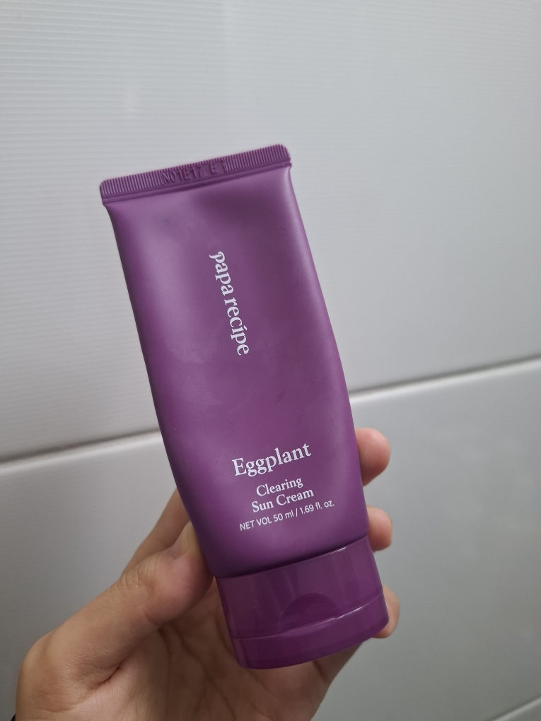 파파레서피 (Paparecipe) 가지 클리어링 선 크림 [SPF50+/PA++++] review image