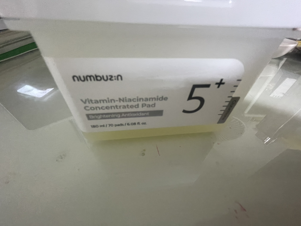 넘버즈인 (numbuzin) 5번 글루타치온C 흔적 필름패드 review image