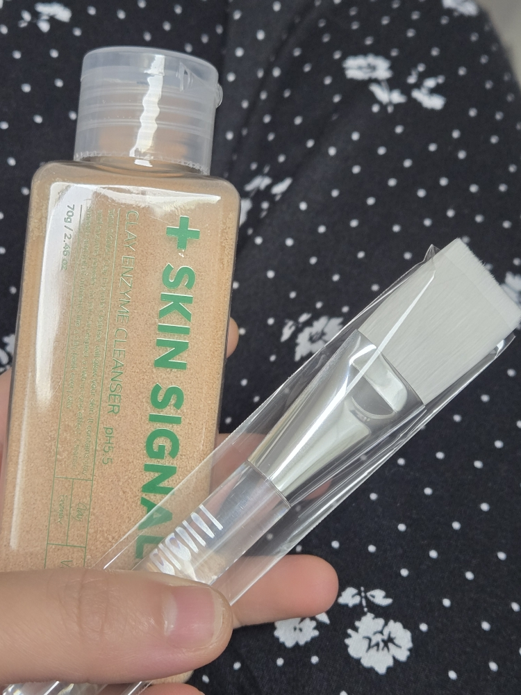 스킨시그널 (SKINSIGNAL) 클레이 효소 클렌저 [핑크] review image