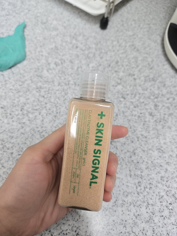 스킨시그널 (SKINSIGNAL) 클레이 효소 클렌저 [핑크] review image