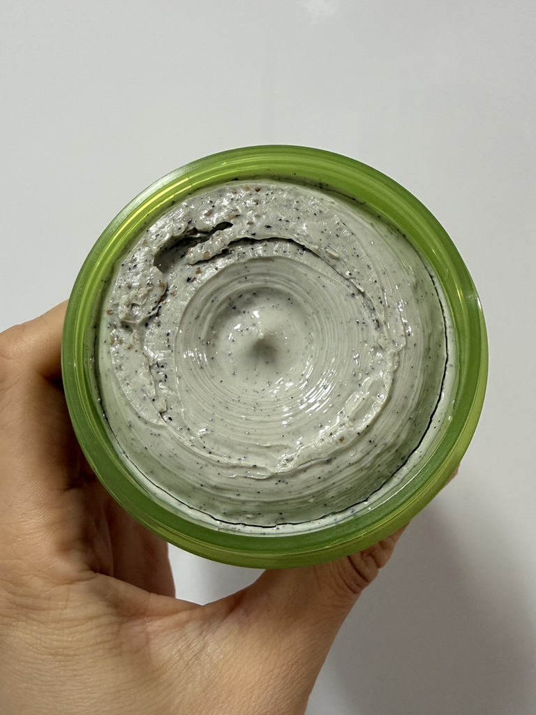 绿豆酵素清洁透亮泥膜的真实用户使用照片