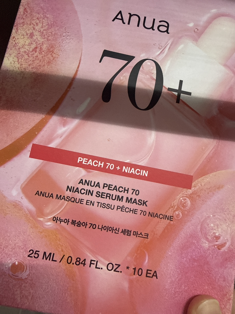 아누아 (Anua) 복숭아 나이아신아마이드 세럼 마스크 review image