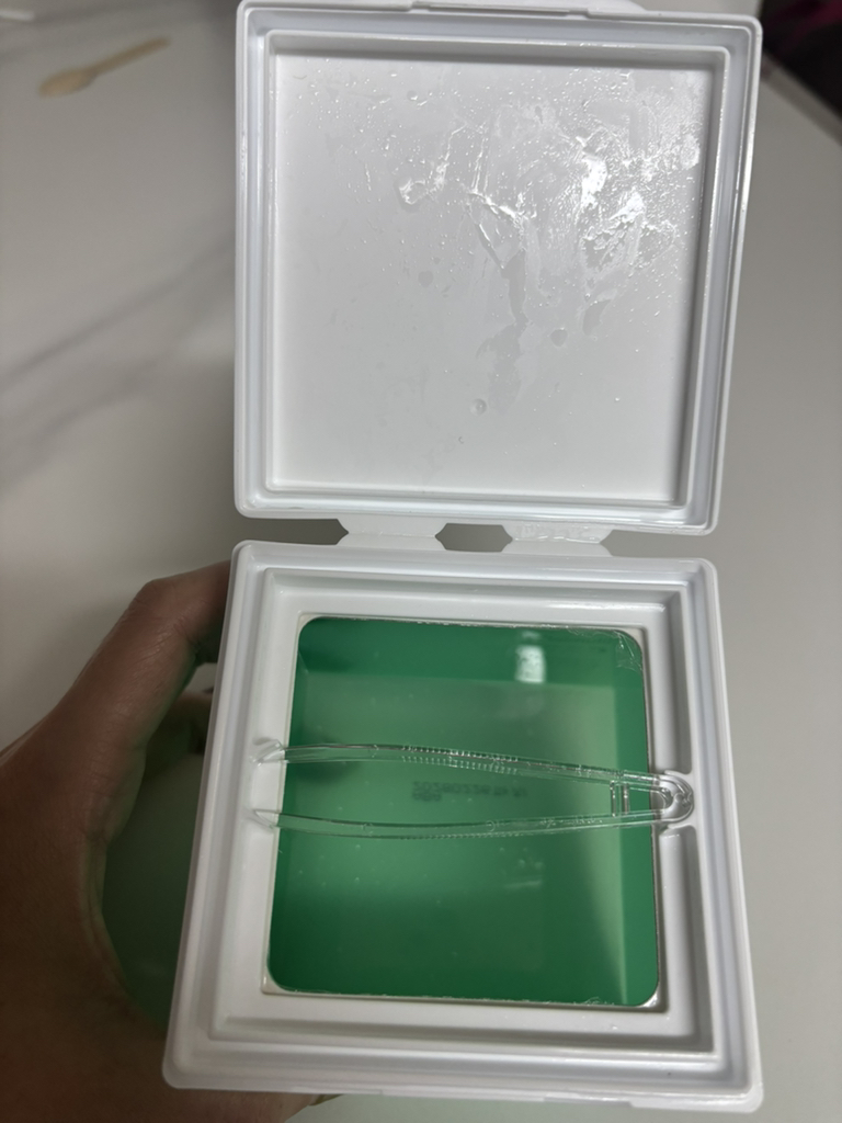 波浪形水分方垫的真实用户使用照片