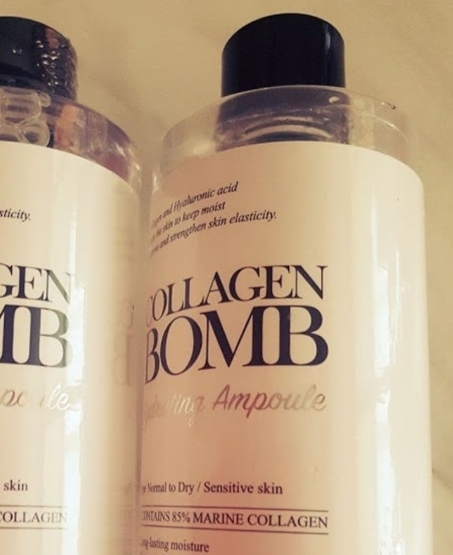 胶原蛋白膏保湿安瓶的真实用户使用照片