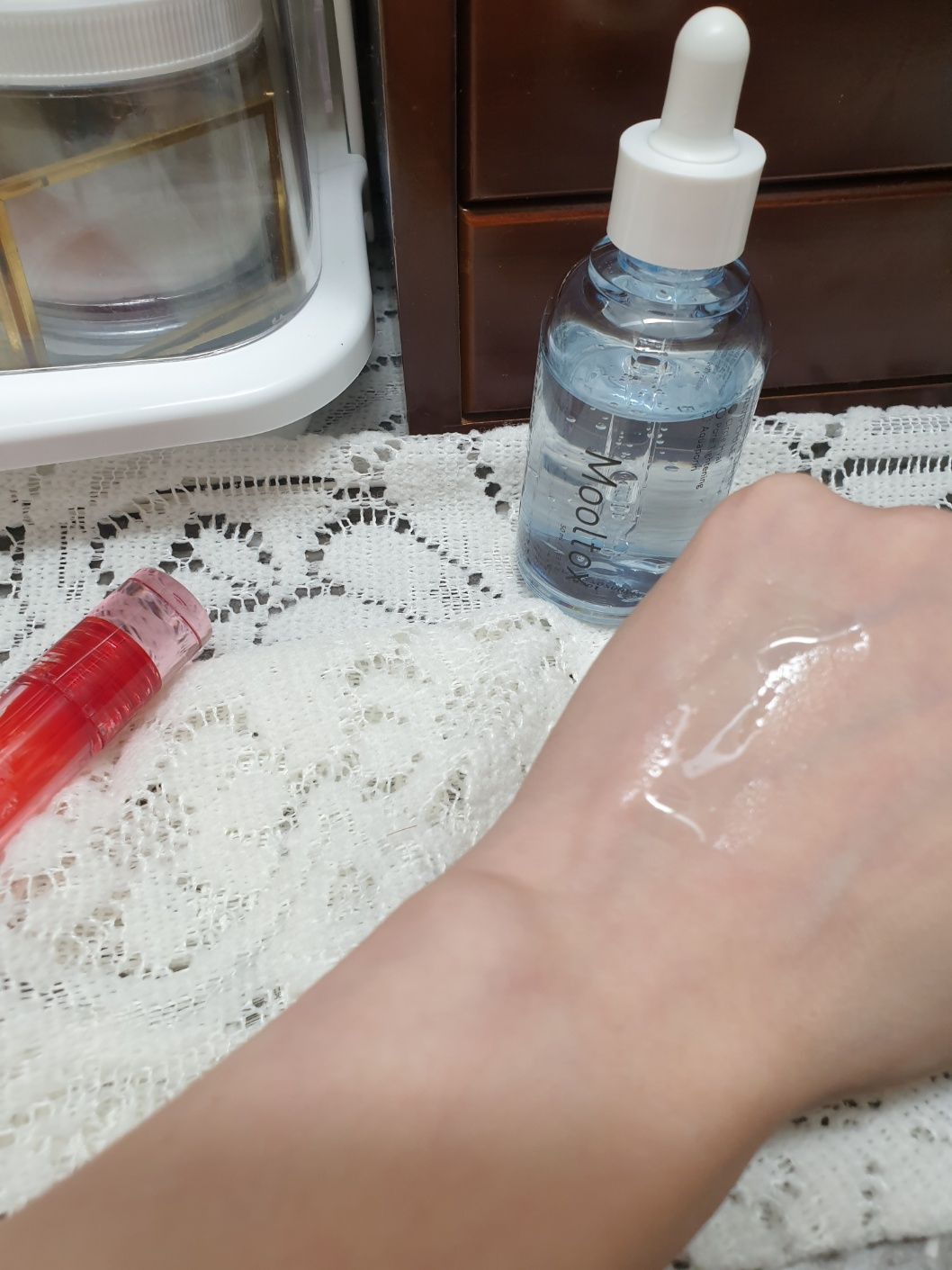 透明质酸层 Watertox 安瓿的真实用户使用照片