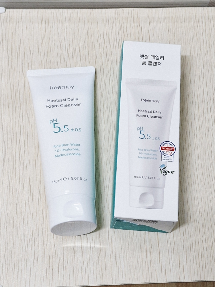 Sunrice 日用泡沫洁面乳的真实用户使用照片