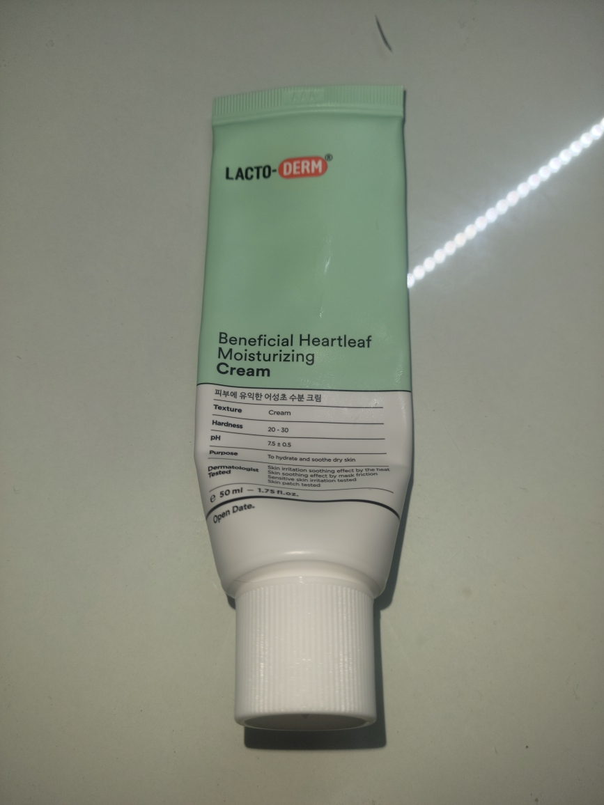 락토덤 (LACTO-DERM) 피부에 유익한 어성초 수분 크림 review image