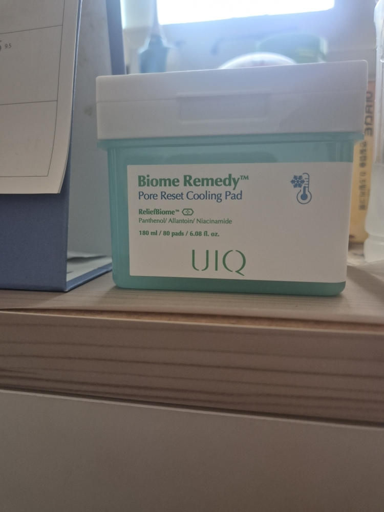 유이크 (UIQ) 바이옴 레미디 포어 리셋 쿨링 패드 review image