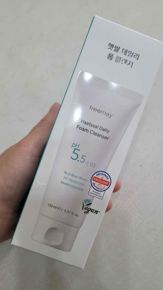 Sunrice 日用泡沫洁面乳的真实用户使用照片