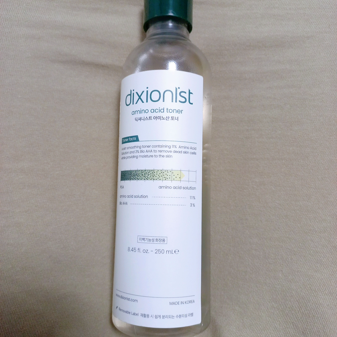 딕셔니스트 (dixionist) 아미노산 토너 review image