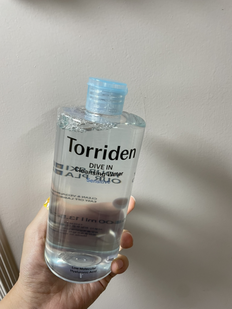 토리든 (Torriden) 다이브인 저분자 히알루론산 클렌징 워터 센서티브 review image