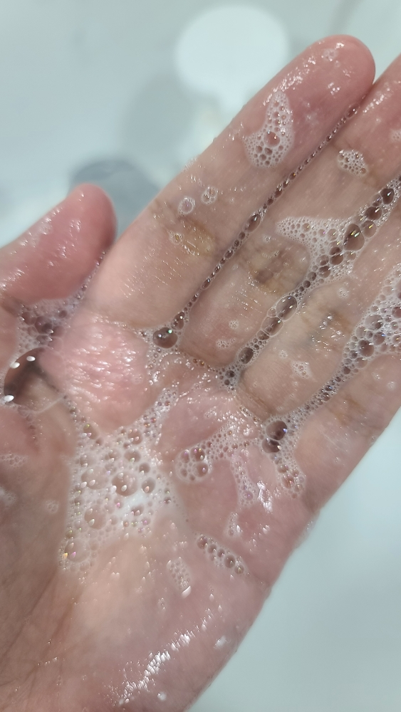 日常洁面泡沫的真实用户使用照片
