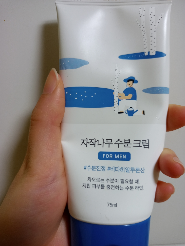 라운드랩 (ROUNDLAB) 포 맨 자작나무 수분 크림 review image