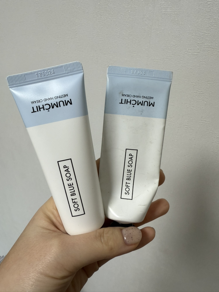 停止 融化护手霜 [蓝色软皂] common.review image