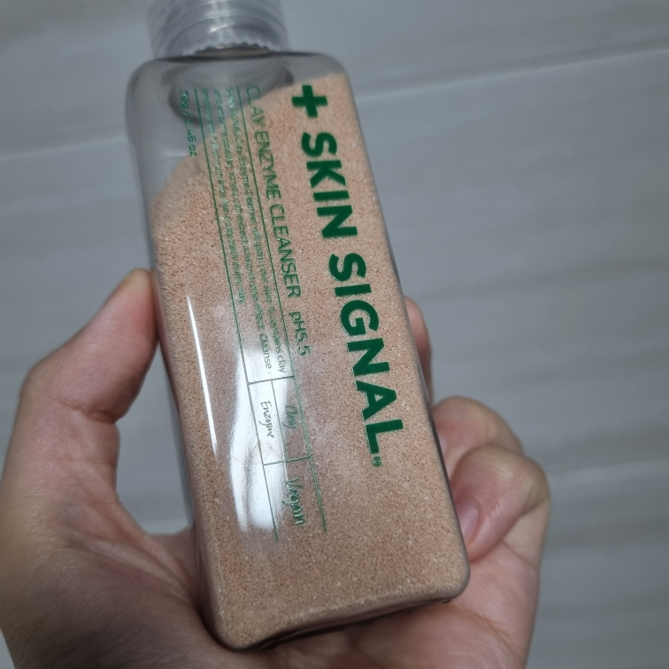 스킨시그널 (SKINSIGNAL) 클레이 효소 클렌저 [핑크] review image