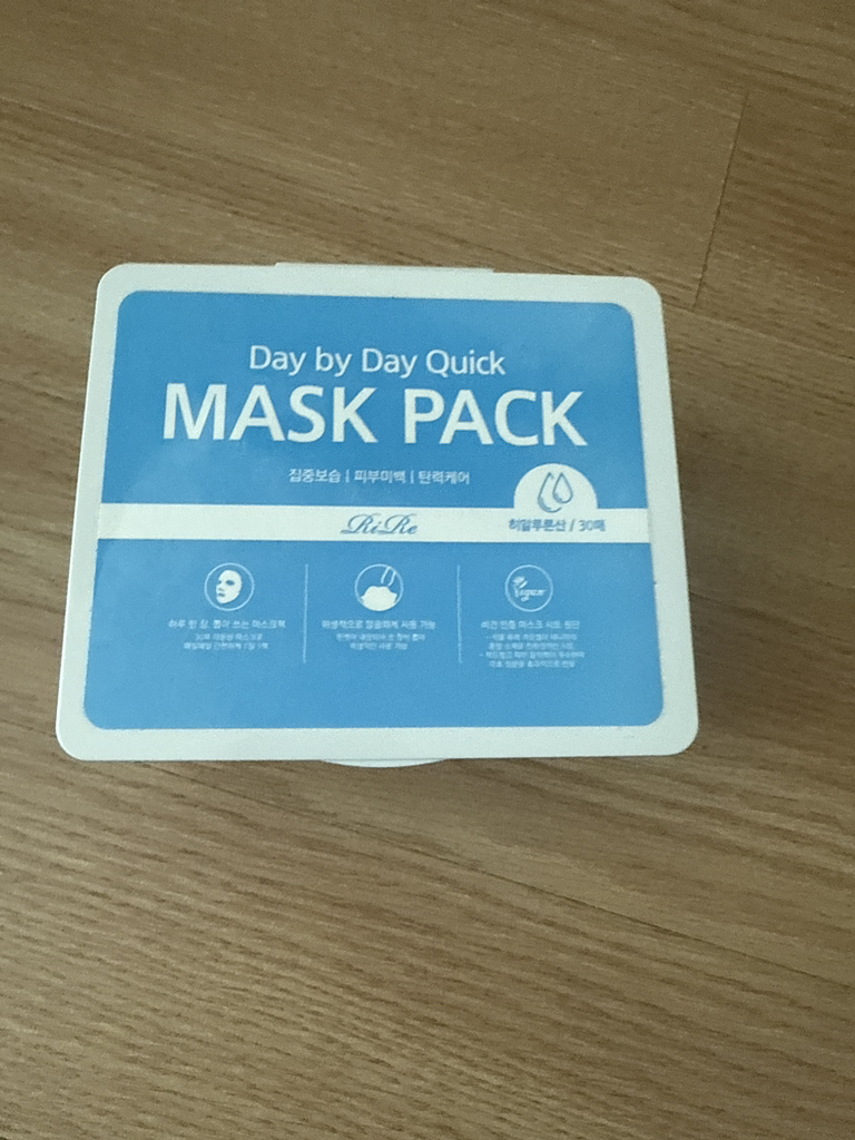 리르 (RiRe) 데이바이데이 퀵 마스크팩 [히알루론산] review image